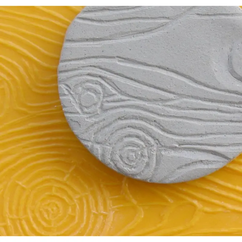 Texture Mat Wood Grain 8" X 12" By Chinese Clay Art 1