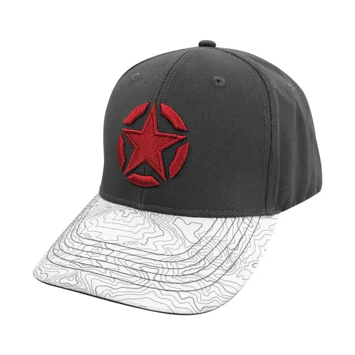 Topographic Star Hat 1