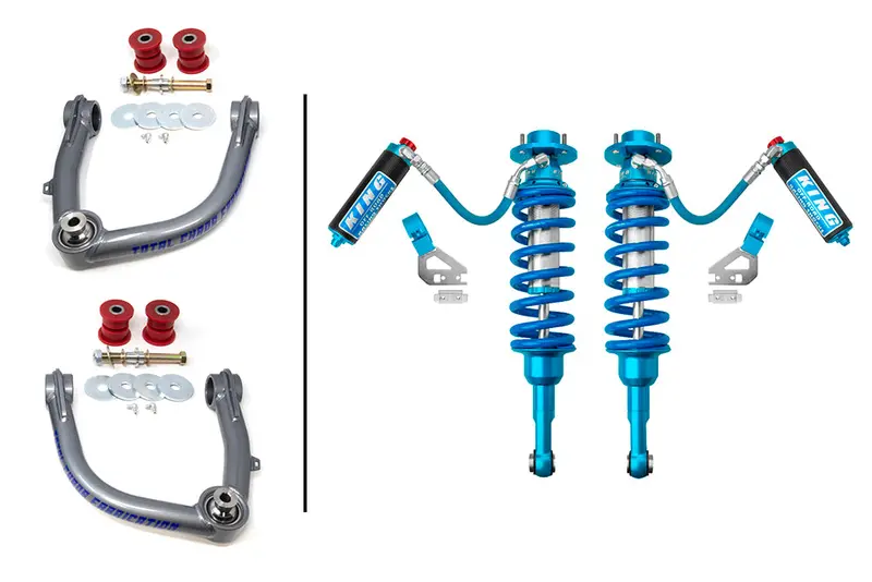 Total Chaos トータルカオス ランクル250専用 リフトキット フロント 2.5インチ径アジャスタブルkingショック付 1