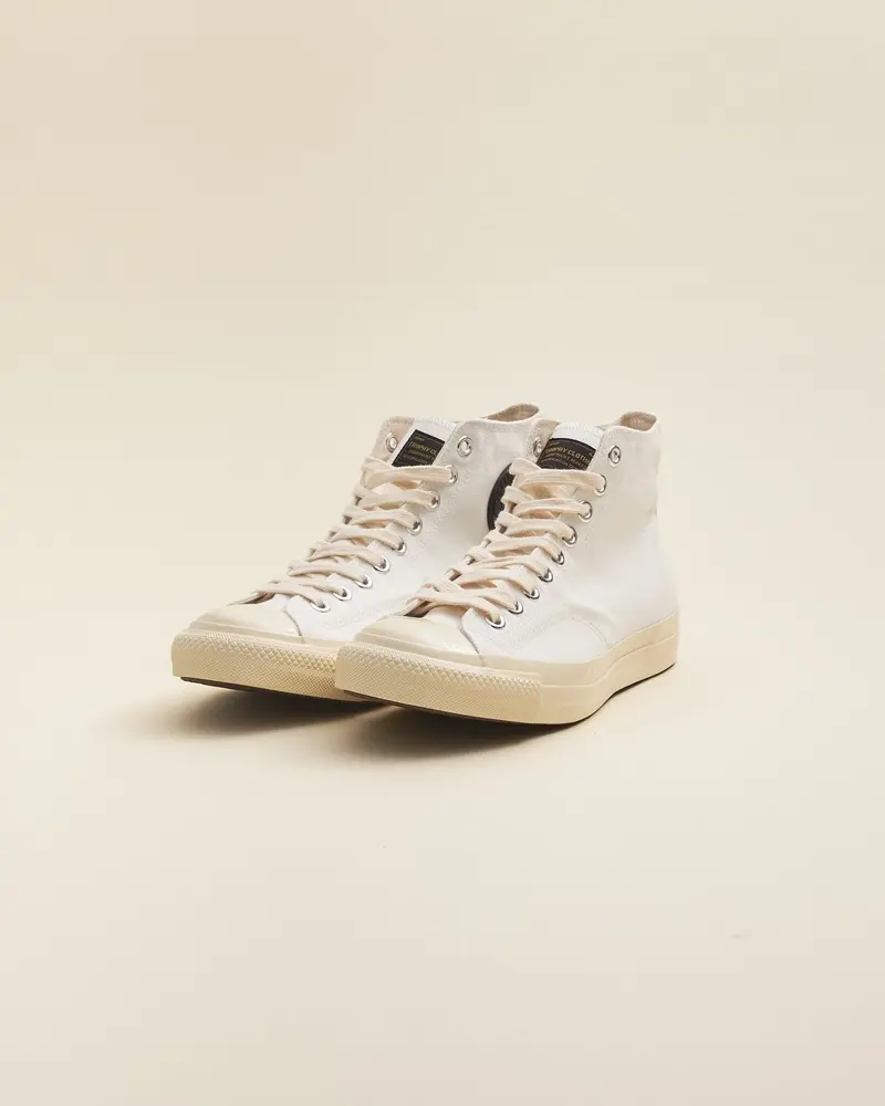 Trophy Clothing Hi-Top Mil Sneaker - White 1