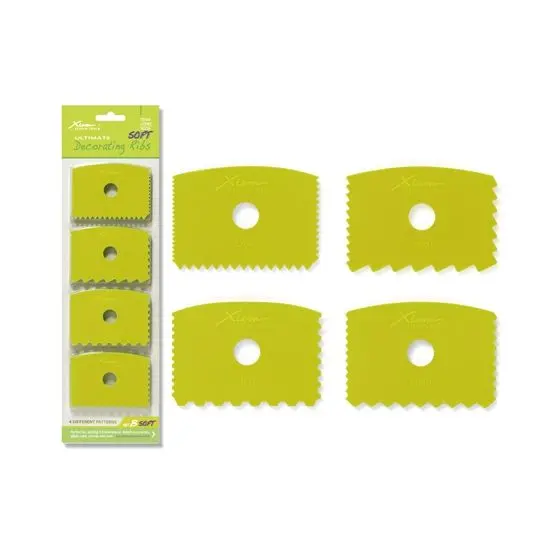Udrbs Xiem Tools Soft Ultimate Decorating Rib Set B 1