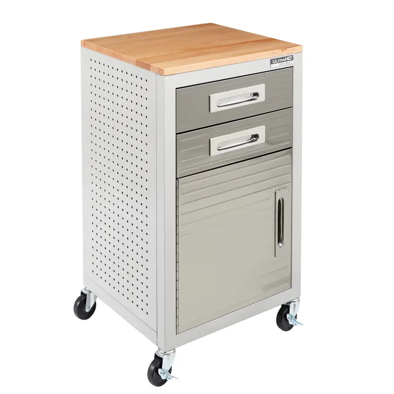 Ultrahd® 2-Drawer Rolling Cabinet, Granite 1