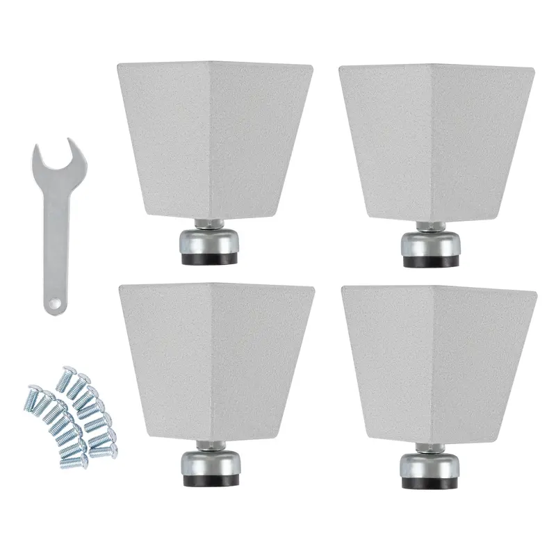 Ultrahd® 6" H Steel Leveling Feet With Rubber Base 1