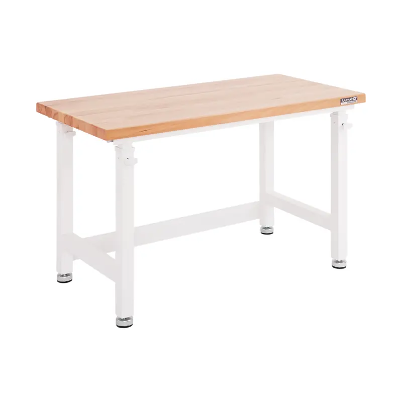 Ultrahd® Height Adjustable Workbench, White 1