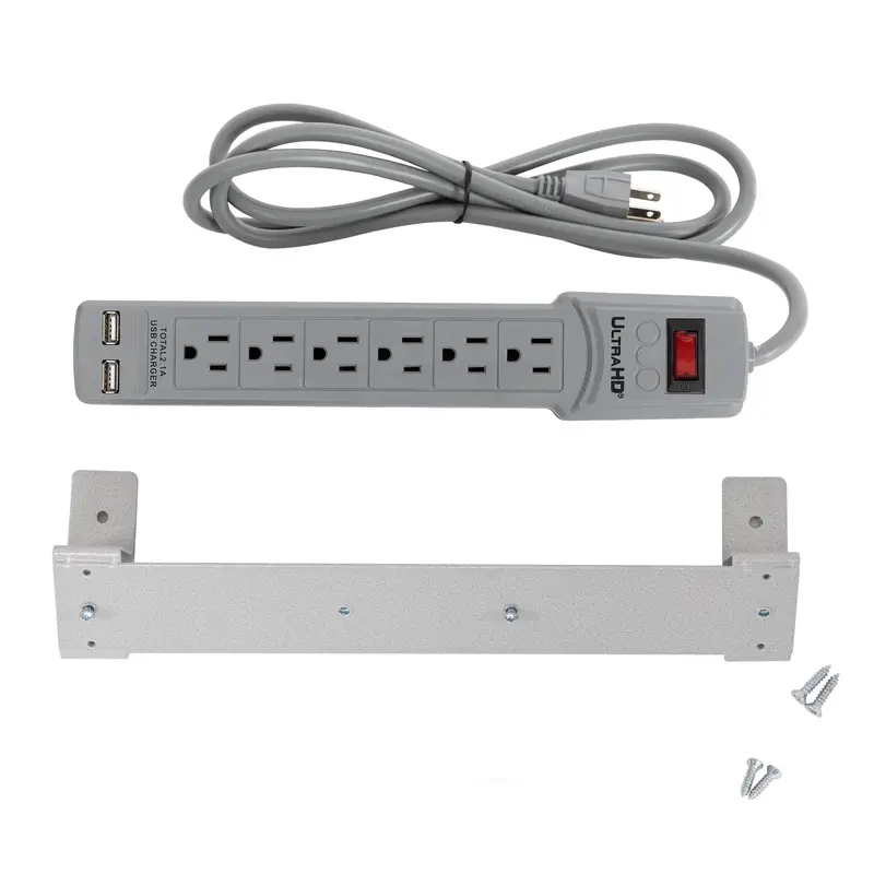 Ultrahd® Power Strip With Mounting Bracket 1