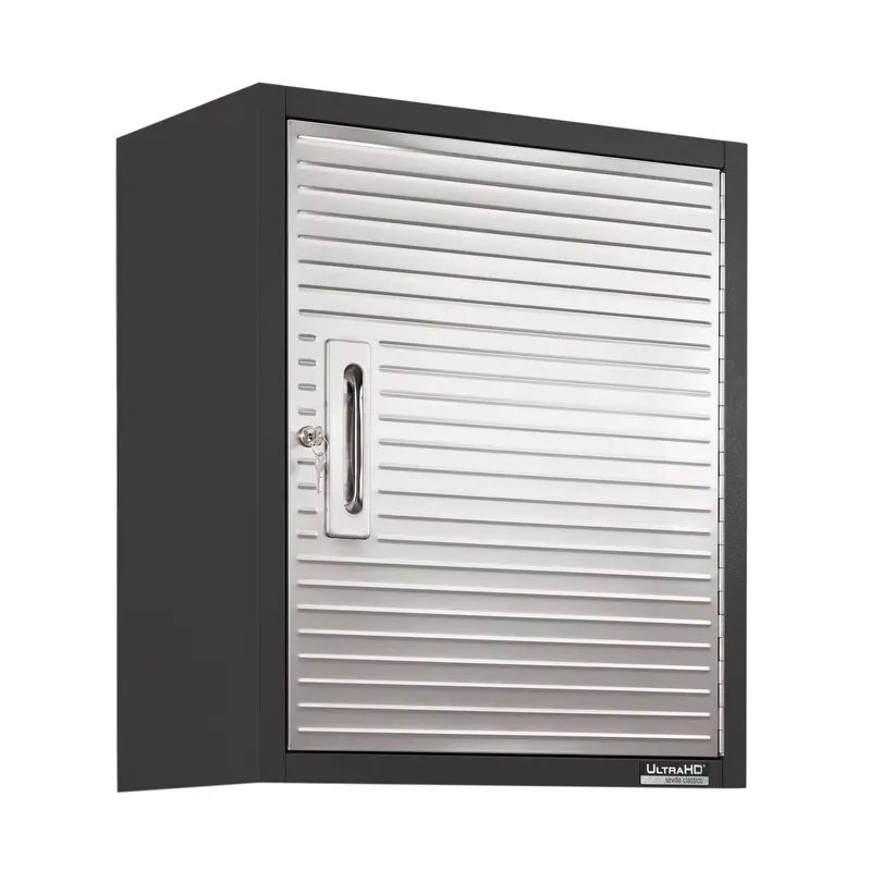 Ultrahd® Wall Storage Cabinet, Graphite 1