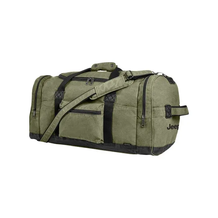 Us Jeep 公式 Dri ダックキャンバス ダッフルバッグ "Dri Duck Canvas Duffle Bag" 1