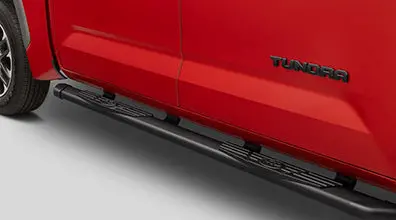 Us Toyota 純正 ランニングボード ブラック/シルバー (3Rd タンドラ) 1