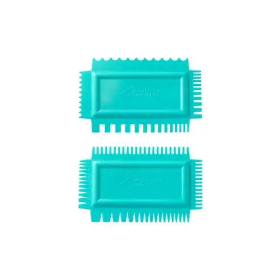Utcas Xiem Tools Ultimate Texture Comb A Set Of 2 Flex Soft 1