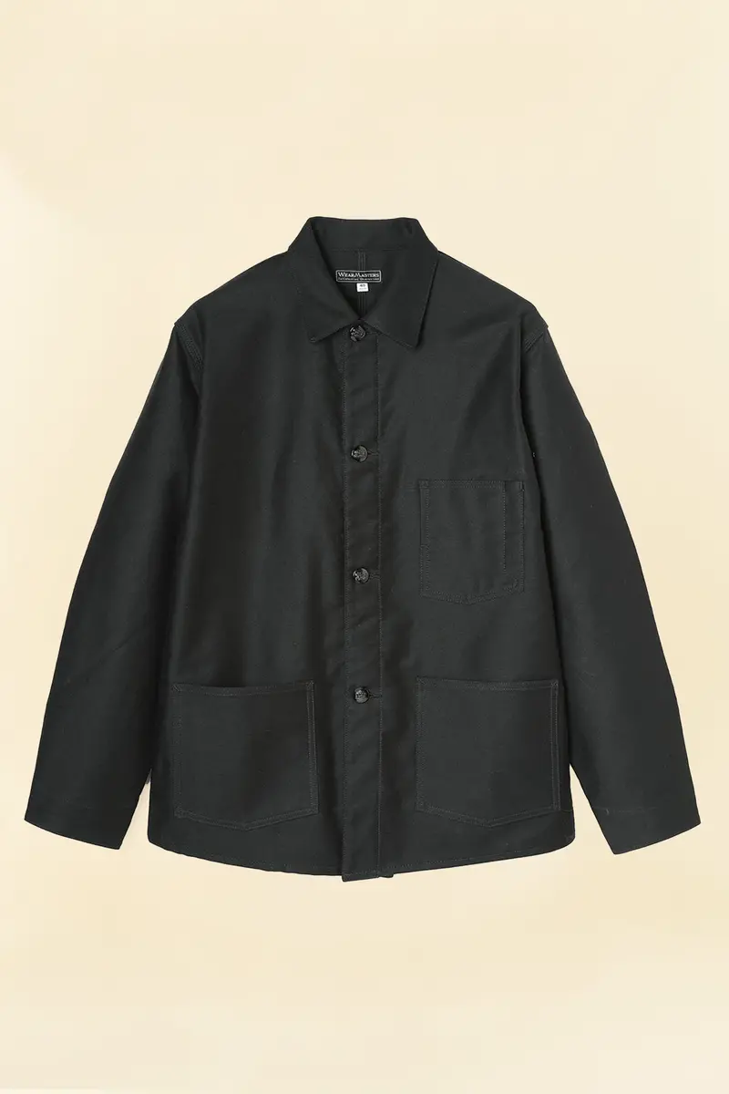 Wearmasters Moleskin Coverall Jacket - Black 1