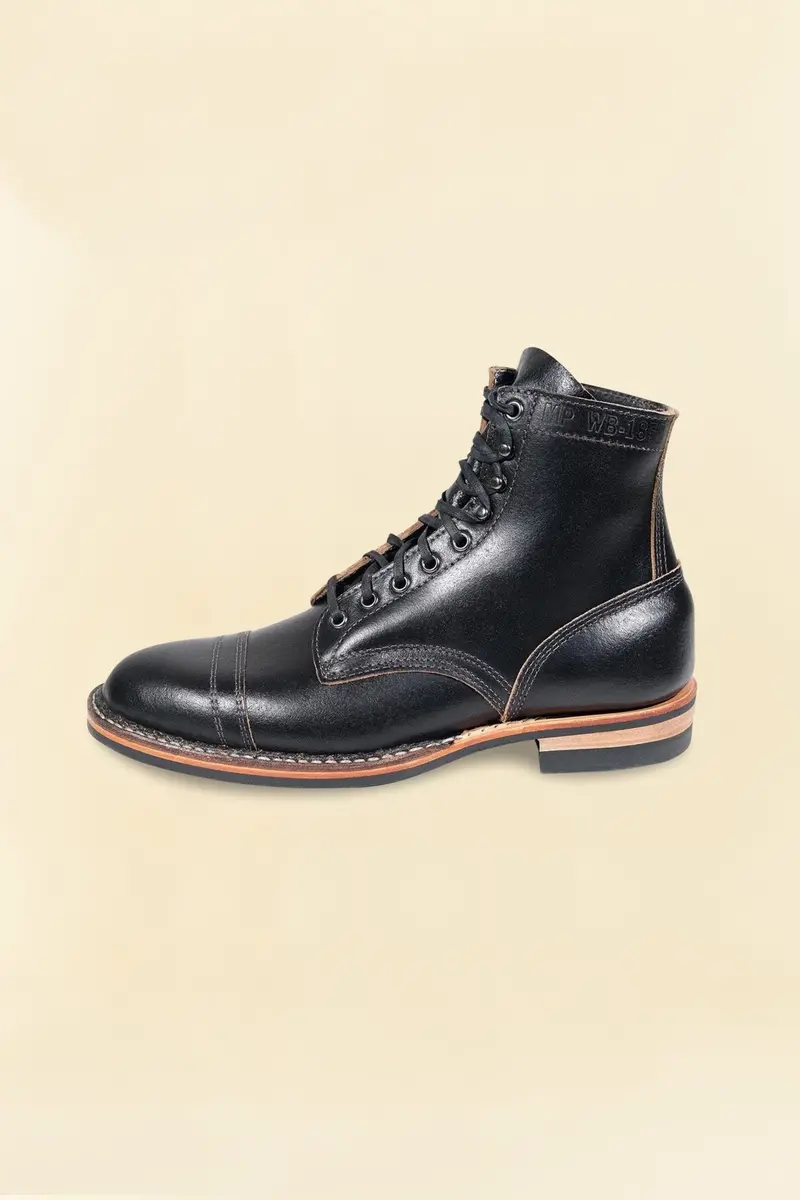 White's Boots Mp-Sherman Toe Cap (Dainite Sole) - Black Chromexcel 1
