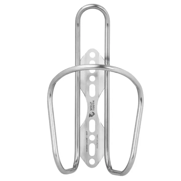Wolf Tooth Morse Stainless Steel Bottle Cage 1