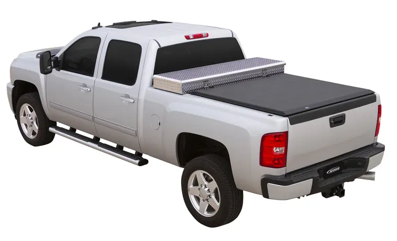 Access Covers 62419 Toolbox Edition Roll-Up Truck Bed Cover With Single Rail Design 1