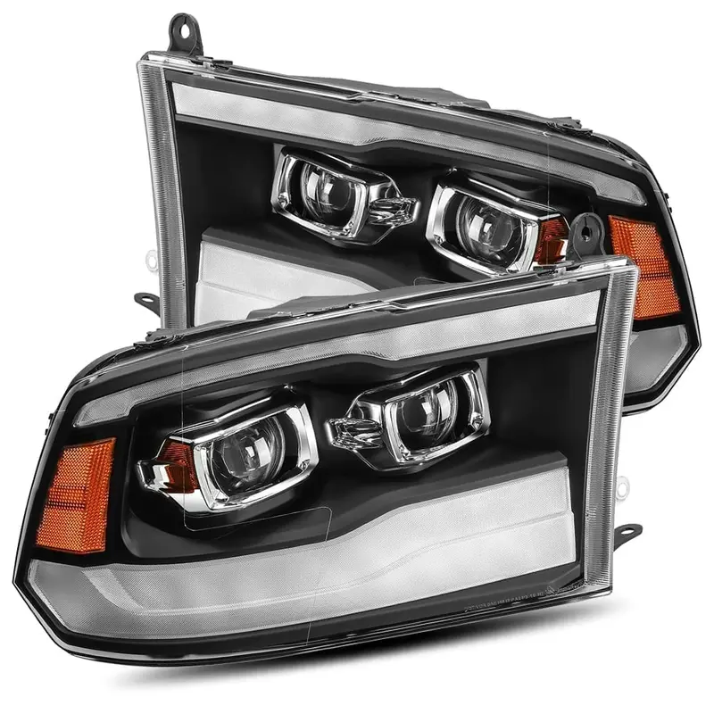Alpharex 880539 Black Housing Led Projector Headlight Assembly – Direct-Fit Upgrade 1