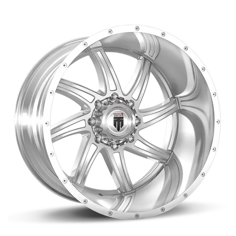 American Truxx At162-22281C-44 Vortex Forged Wheel – 22X12 Inches, 8X165.1 Bolt Pattern, -44Mm Offset, 125.2Mm Hub Bore 1