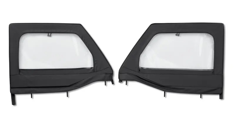 Bestop 51742-35 Highrock 4X4 Element Upper Half Doors – Fabric Construction 1