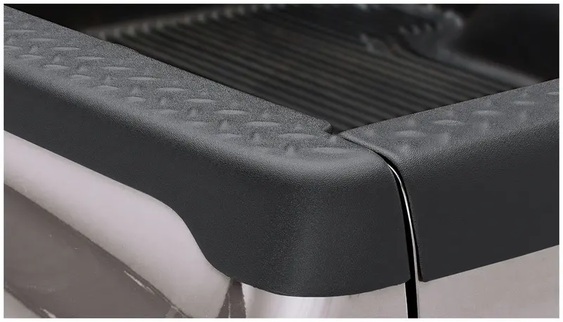 Bushwacker Ultimate Diamondback Bed Rail Caps – Oem Matte Black Finish, Stake Pocket Not Included 1