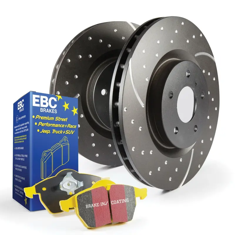 Ebc Yellowstuff Brake Pad And Gd Rotor Kit – S5Kr1409 Performance Package 1