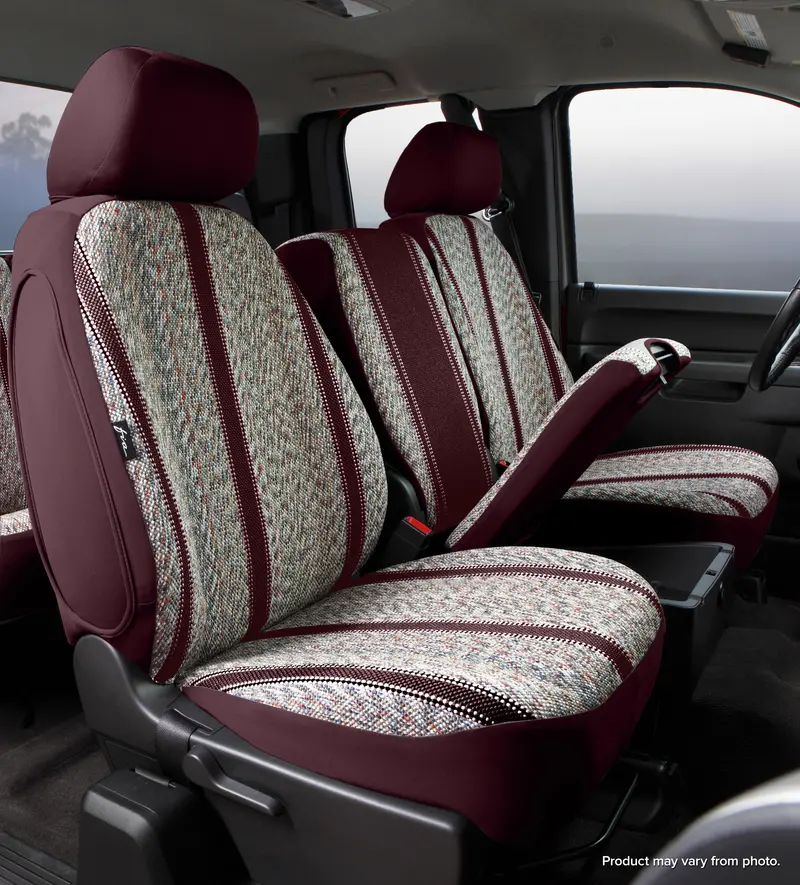 Fia Tr49-38 Wine-Colored Custom Seat Covers – Wrangler-Themed Interior Protection 1