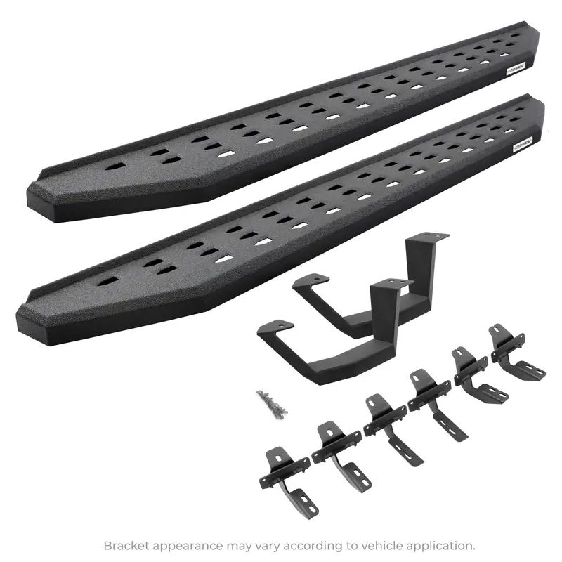 Go Rhino Rb20 Drop Step Running Boards With Mounting Brackets – Pair 1
