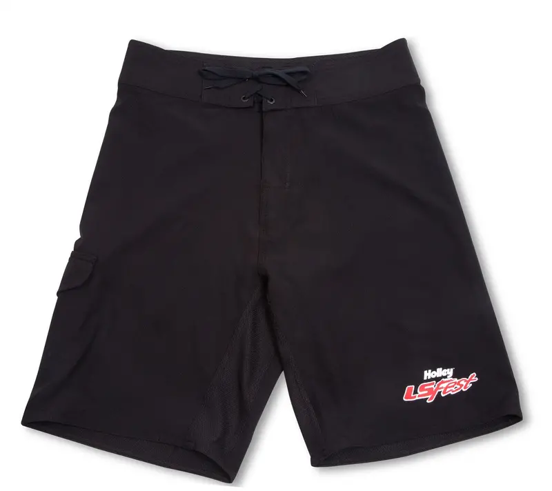 Holley 10189-32Hol Ls Fest Men’S Black Swim Shorts – Size 32 Waist, Limited Stock 1