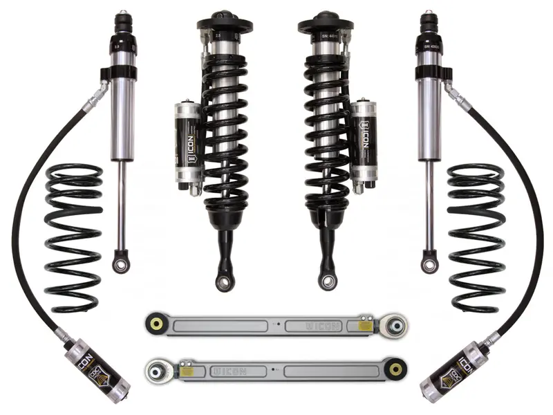 Icon Vehicle Dynamics K53074 08-Up Toyota Land Cruiser 200 Series 1.5-3.5" Lift Stage 4 Suspension System 1