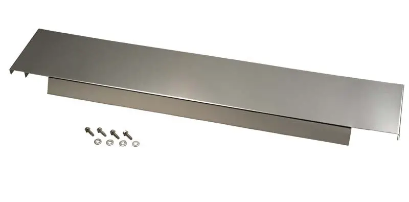 Kentrol 30456 Jeep Yj 410 Stainless Frame Cover 87-95 Wrangler Tj Polished Silver Kentrol 1