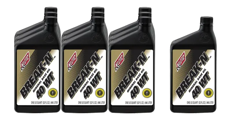 Klotz Break-N Mineral-Based Engine Oil – Sae 40W, Quart (Ke-903-10) 1