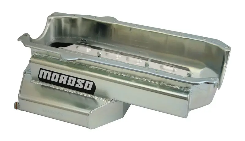 Moroso 21312 Small-Block Chevy Cast Aluminum Oil Pan – Deep Sump Design 1