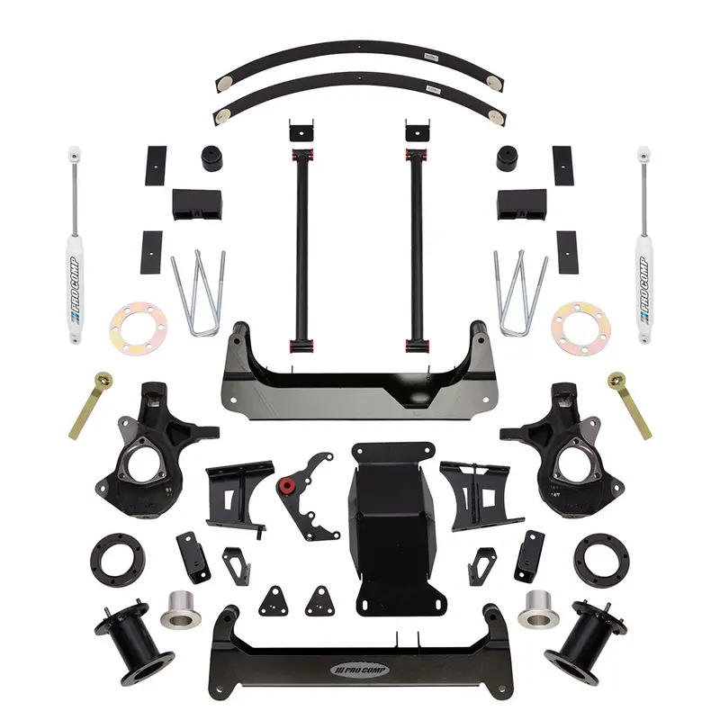 Pro Comp Suspension K1158B 4 Inch Lift Kit With Es9000 Shocks 14-16 Gm Sierra / Silverado 1500 Pro Comp Suspension 1