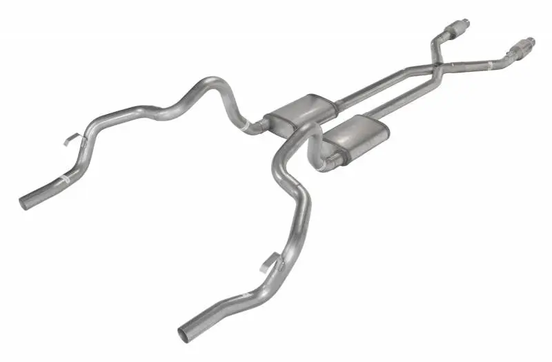 Pypes Performance Crossmember-Back Exhaust – F-Body 1975–1981 W/ X-Pipe & Dual Exit (Sgf911Se) 1