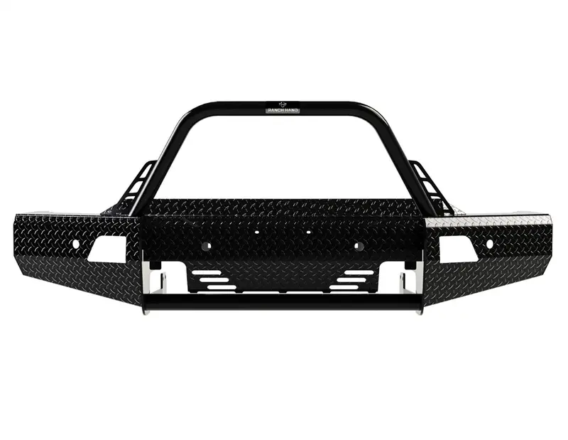 Ranch Hand Bsc201Bl1 Summit Bullnose Front Bumper – Heavy-Duty Steel Build 1