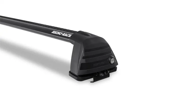 Rhino-Rack Vortex Roc25 Flush-Mount Roof Rack – Dual-Bar System, Black Finish 1