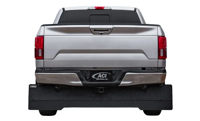 Rockstar H2010109 Heavy-Duty Full-Width Tow Mud Flaps – Black Diamond Mist Finish 1