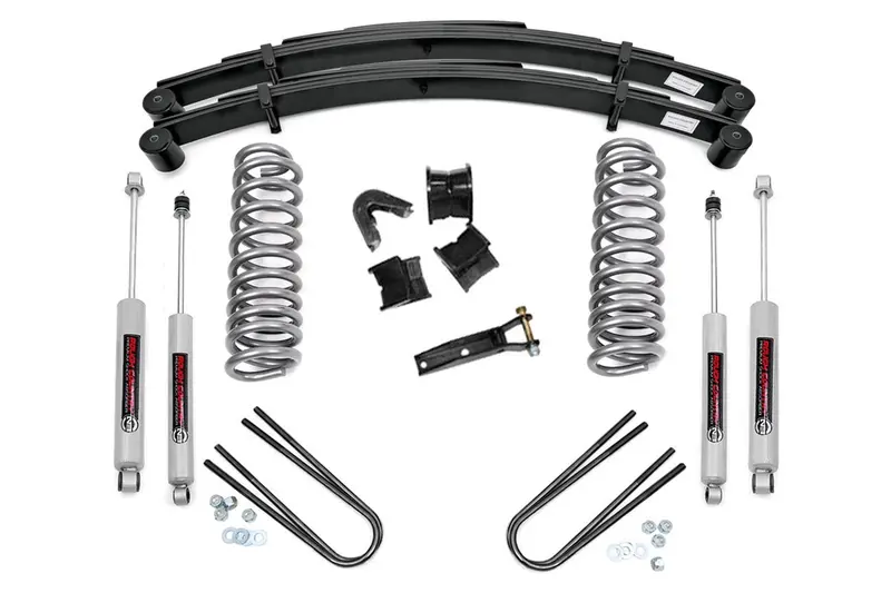 Rough Country 535.20 Lift Kit – 4-Inch Suspension System With Integrated Performance Shocks 1