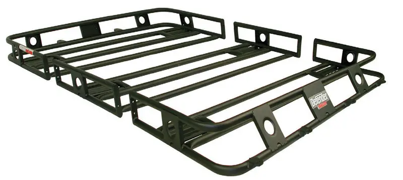 Smittybilt 40405 Defender Steel Roof Rack – 4X4X4 Inch Modular Side Rails, Bolt-Together Design 1