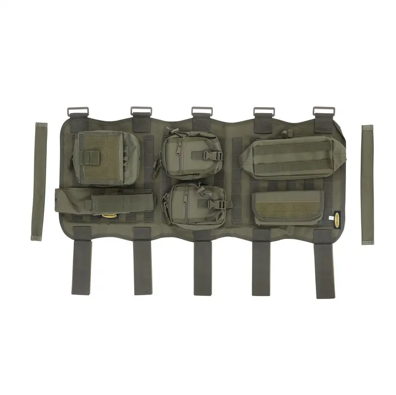 Smittybilt 5666031 Overhead Console – Custom-Fit Gear Organizer For 2007–2018 Jeep Wrangler Jk In Olive Drab Green 1
