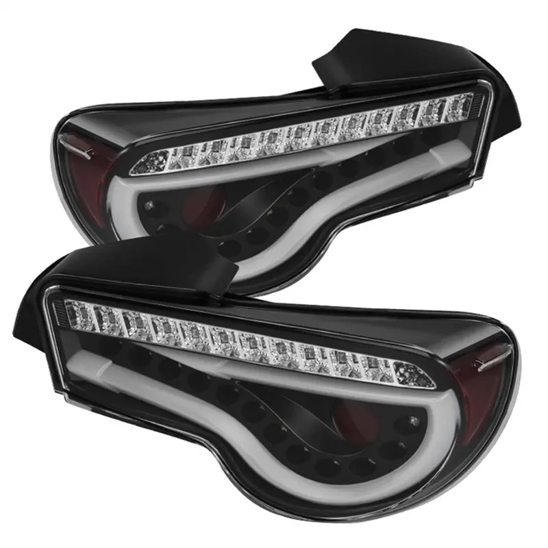 Spyder Auto Led Light Bar Tail Lights – Black Pair (Model 5072009) 1