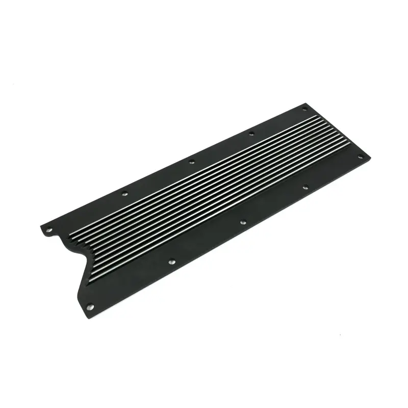 Top Street Performance 81045Bk Gm Ls1/Ls6 Black Finned Aluminum Valley Cover 1