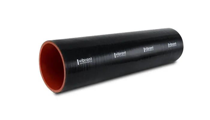Vibrant Performance 27108 Black Straight Hose Coupler – 4.25" Inner Diameter, 12" Length 1