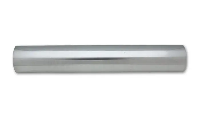 Vibrant Performance 2882 6061 Aluminum Straight Tubing; 2.75 In. O.D.; Polished; 18 In. Long; 1