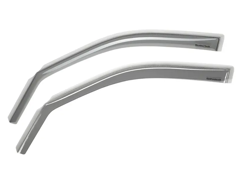 Weathertech 70076 Light Smoke Side Window Deflectors – Front Door Vent Visors For Enhanced Airflow & Rain Protection 1