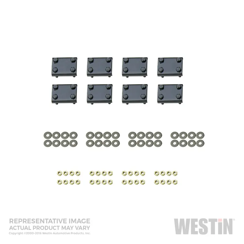 Westin 22-1575 Premier Oval Nerf Step Bar Mounting Hardware Kit 1